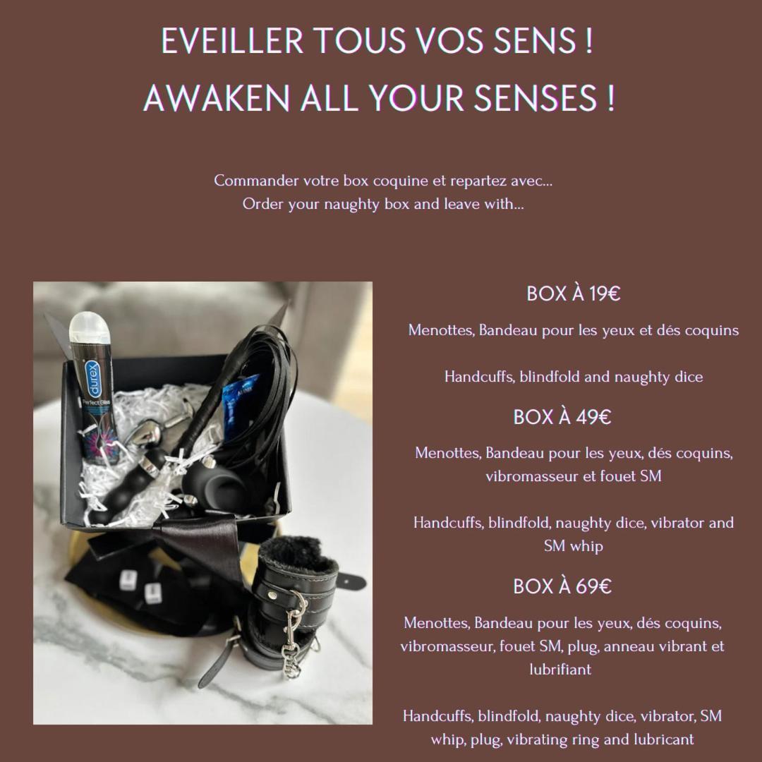 2 Pieces - Parking - Jacuzzi - Food & Drink - Love Menton Eksteriør billede